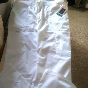 NWT white work pants